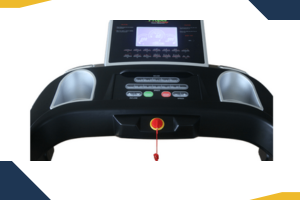 treadmill console