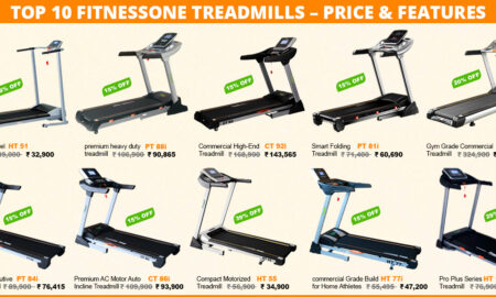 Top 10 Treadmills with Prices and Features 2025. Treadmill Rates