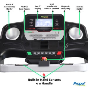 Propel FitnessOne ST 93i Senior-Friendly Treadmill - Image 9