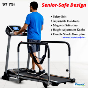 Propel FitnessOne ST 75i Senior-Friendly Treadmill - Image 3